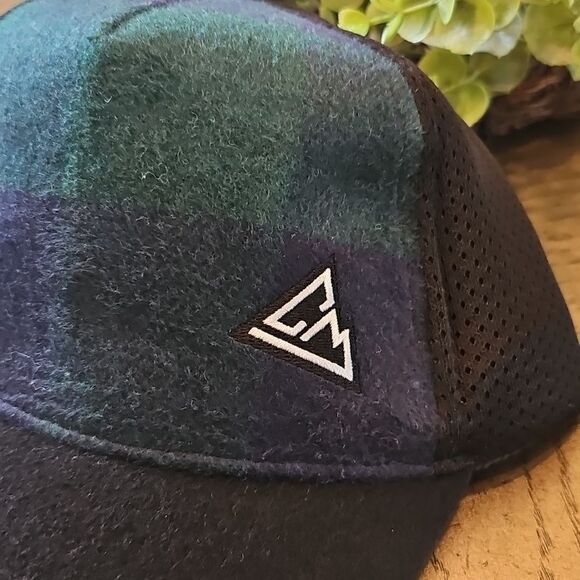 Mens plaid trucker hat NWT fleece insert - Picture 2 of 9